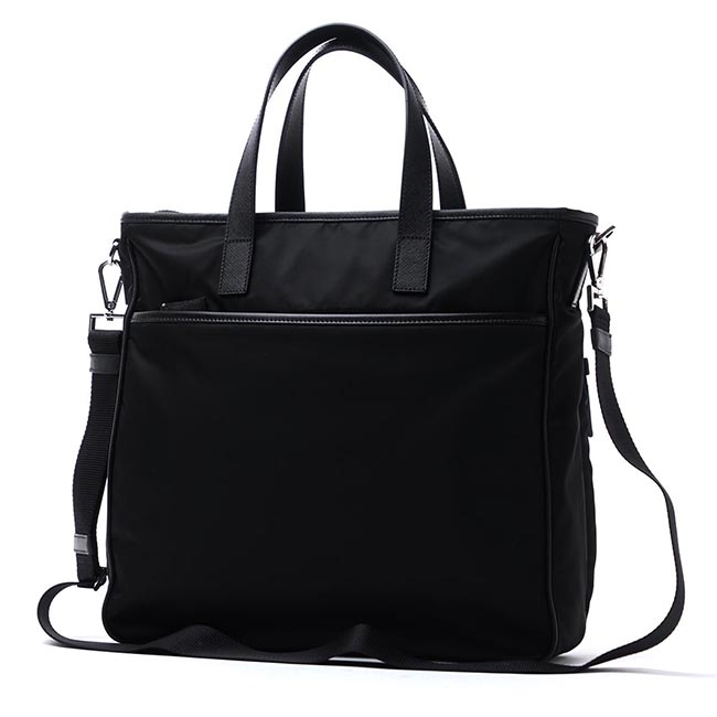 プラダ PRADA トートバッグ 2WAY ブラック メンズ 2vg860 vooo 064 f0002
