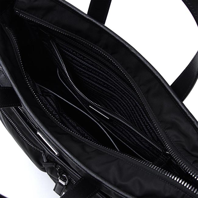 プラダ PRADA トートバッグ 2WAY ブラック メンズ 2vg860 vooo 064 f0002