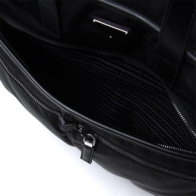 プラダ PRADA トートバッグ 2WAY ブラック メンズ 2vg860 vooo 064 f0002