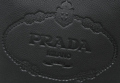 プラダバッグ 1BE023 PRADA ショルダーバッグ VITELLO PHENIX NERO ネロ カーフブラック シルバー金具