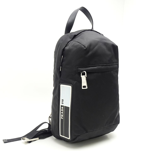 プラダ PRADA 2VZ023 ボディバッグ ナイロン NERO 黒 ブラック