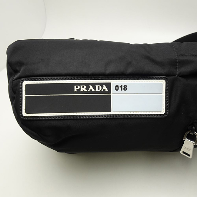 プラダ PRADA 2VZ023 ボディバッグ ナイロン NERO 黒 ブラック