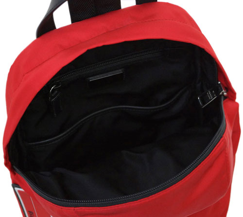 プラダバッグ 2VZ023 PRADA メンズ ボディバッグ ワンショルダー TESSUTO ROSSO ロッソ ナイロンレッド