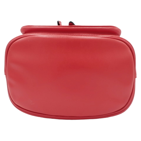 PRADA デュエット レザー ショルダーバッグ ハンドバッグ 巾着バッグ バケット 2WAY レッド赤 1BH038_2CCC_F0D17_V_OOM レディース