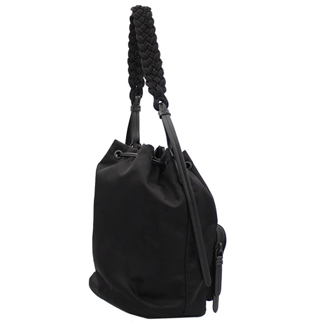 PRADA プラダ ファブリック ショルダーバッグ　巾着 2019年 1BH038