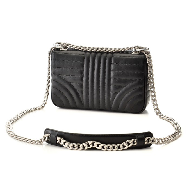 プラダ PRADA バッグ ショルダー チェーン 斜め掛け DIAGRAMME ダイアグラム ショルダーバッグ ブラック 1BD107COI 2D91 002