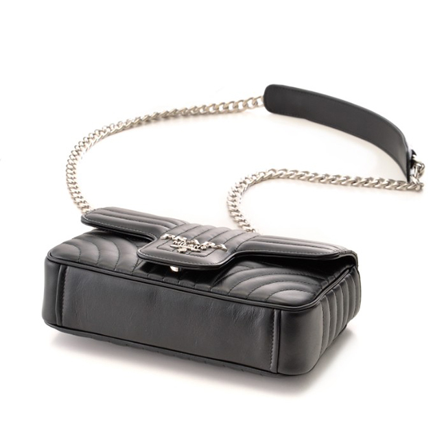 プラダ PRADA バッグ ショルダー チェーン 斜め掛け DIAGRAMME ダイアグラム ショルダーバッグ ブラック 1BD107COI 2D91 002