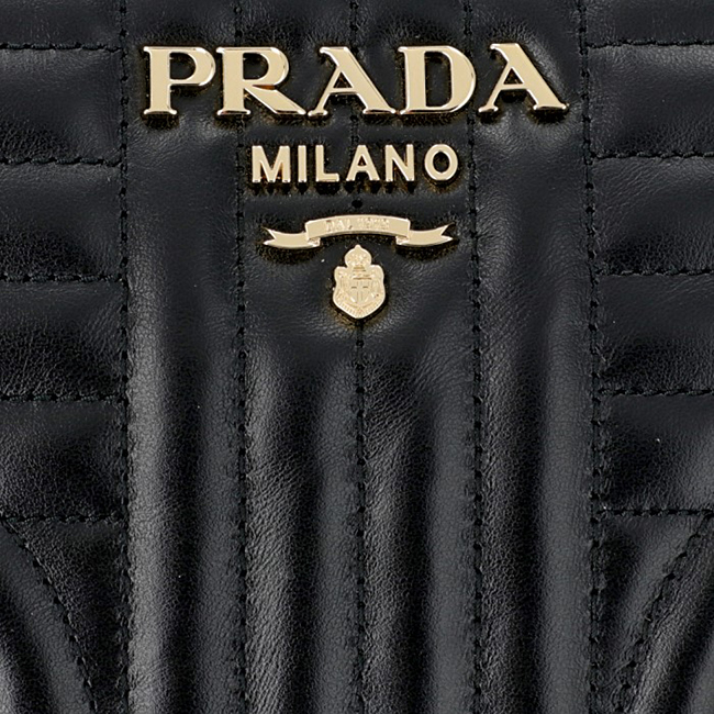 プラダ PRADA ショルダーバッグ ダイアグラム DIAGRAMME クロスボディ バッグ ブラック 1BH084IOI 2D91 632