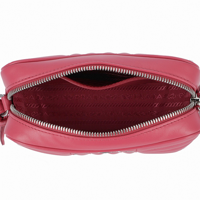 プラダ PRADA サフィアーノ バッグ DIAGRAMME ダイアグラム ショルダーバッグ クロスボディーバッグ ピンク系 1BH084COI 2D91 PLG