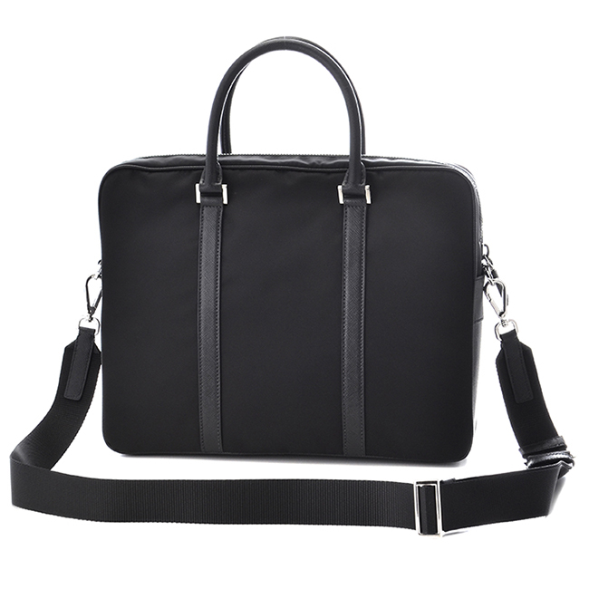 PRADAバッグ 2VE871OOO ナイロンバッグ メンズ 2WAYビジネスバッグ ブラック 2VE871 064 002