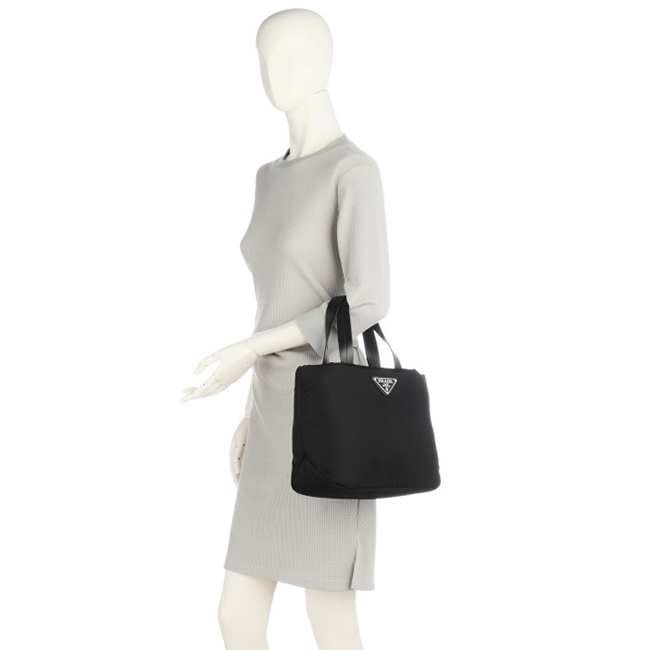 プラダ PRADA バッグ トート スモール ナイロントートバック ショルダーバッグ ブラック 1BG266OOO 2CCJ 002