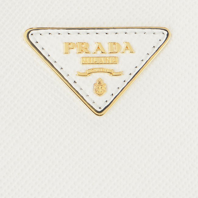 プラダ PRADA 2020年春夏新作 ショルダーバッグ パニエ スモール サフィアーノ レザーバッグ ホワイト 1BA217OOO 2ERX G3Z