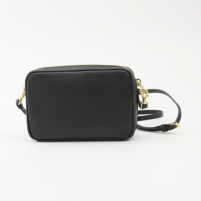 プラダ PRADA ミニ レザーショルダーバッグ ブラック 1BH036VOOONZVF0002