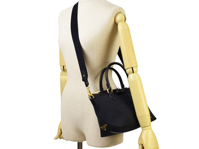 プラダ PRADA 2WAYショルダーバッグ メンズ アウトレット 2vg033tesa-nero-zz