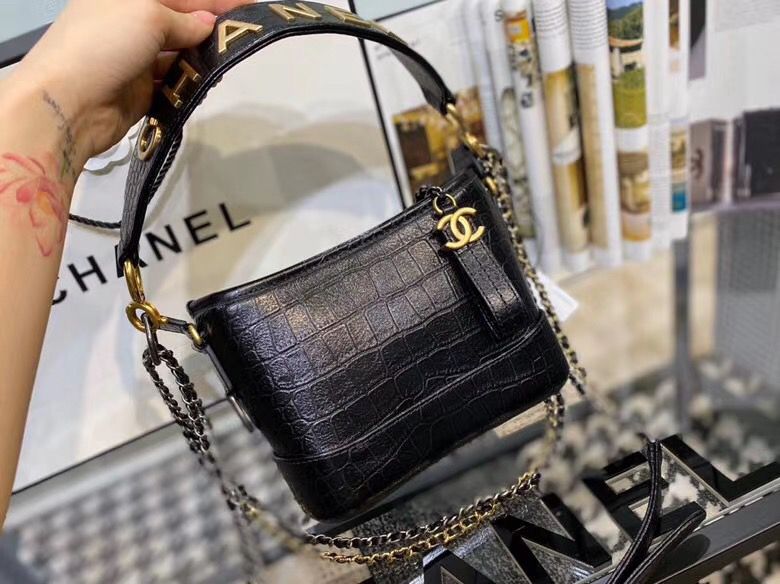 シャネル CHANEL  スモールバッグ GABRIELLE de CHANEL ブラック AS0865 B00815 94305 
