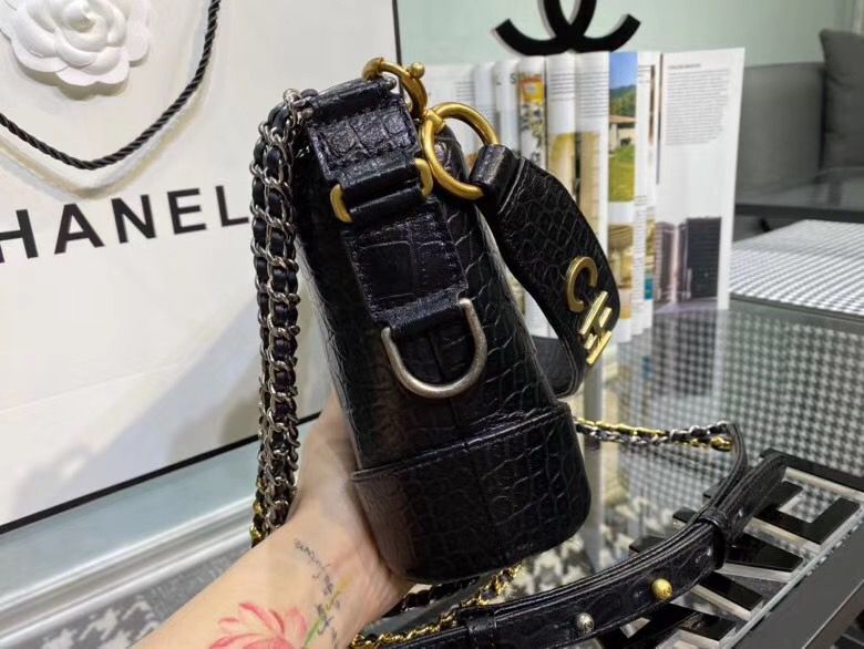 シャネル CHANEL  スモールバッグ GABRIELLE de CHANEL ブラック AS0865 B00815 94305 