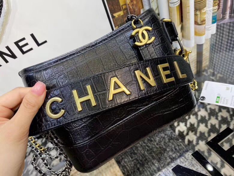 シャネル CHANEL  スモールバッグ GABRIELLE de CHANEL ブラック AS0865 B00815 94305 