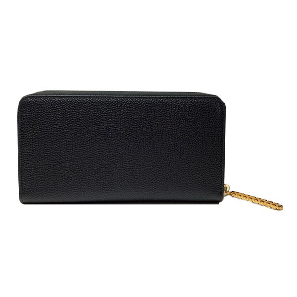 シャネル コレクション パリジャンジャーニー ジップ ラウンドファスナー 長財布 AP1425B02849 CCマーク　黒 ブラック キャビアスキン ファスナー引き手 ゴールド金具 カメリア ラッピング