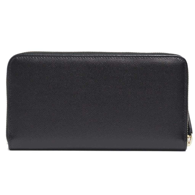 シャネル財布 ドーヴィル ジップウォレット 黒/ＧＯ キャビア A80056 CHANEL