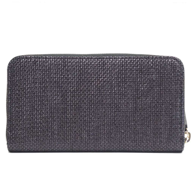 シャネル 財布 ドーヴィル ジップウォレット ラウンドファスナーサイフ 黒/GO A81977 CHANEL