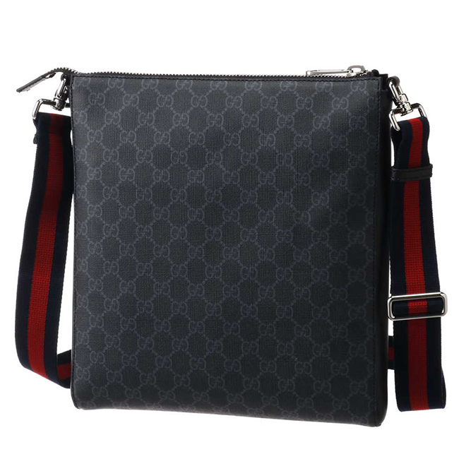 GUCCI ショルダーバッグ 【NIGHT COURRIER:ナイトクーリエ】 474137 9F23N 8850 ネイビー