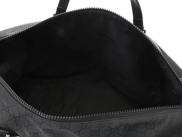 GUCCI グッチ ボストンバッグ GGキャンバス×カーフ アウトレット 449180