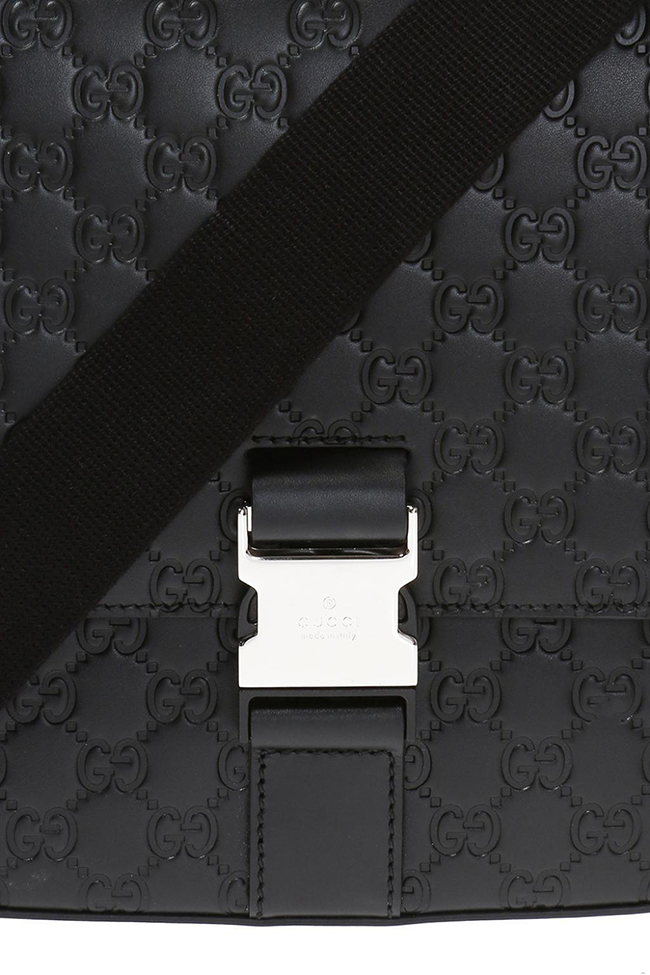 GUCCI グッチ 473877CWCBN1000 シグネチャー ショルダー バッグ GG 男性 メンズ ギフト プレゼント