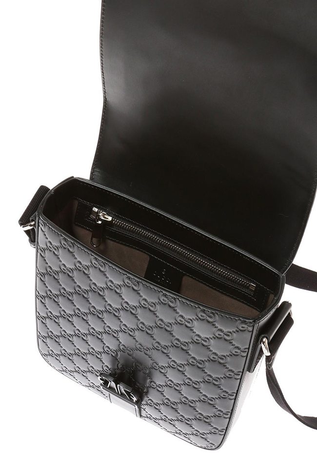 GUCCI グッチ 473877CWCBN1000 シグネチャー ショルダー バッグ GG 男性 メンズ ギフト プレゼント