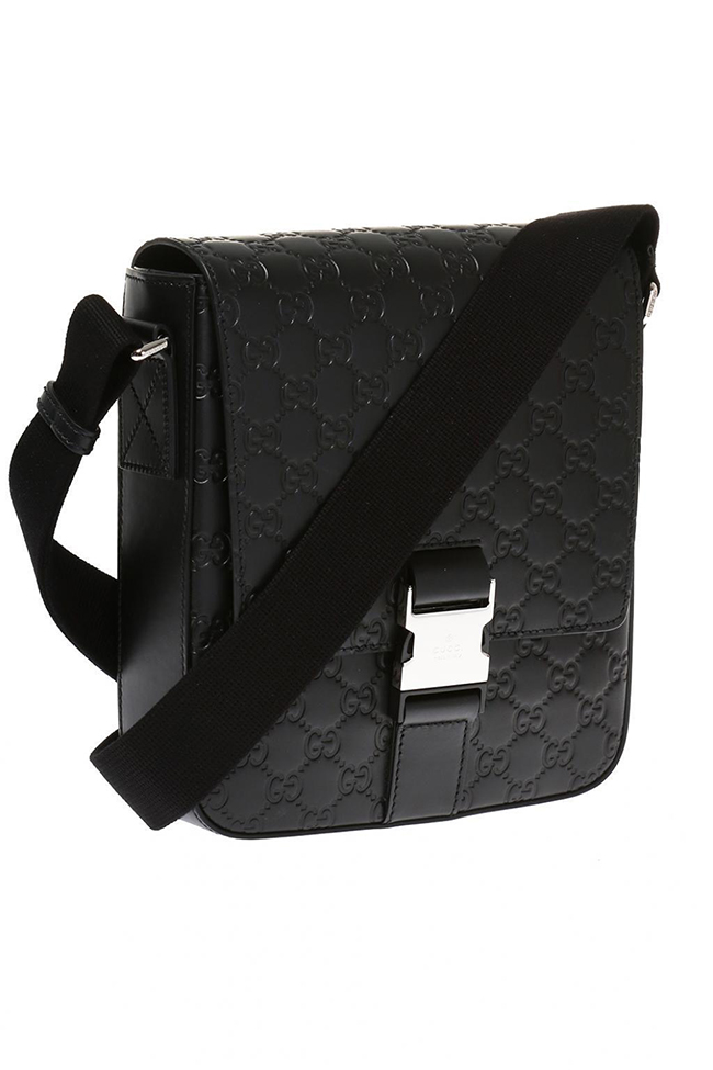 GUCCI グッチ 473877CWCBN1000 シグネチャー ショルダー バッグ GG 男性 メンズ ギフト プレゼント