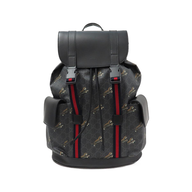 GUCCI グッチ GGスプリーム キャンバス タイガー バックパック 495563G02CX8675