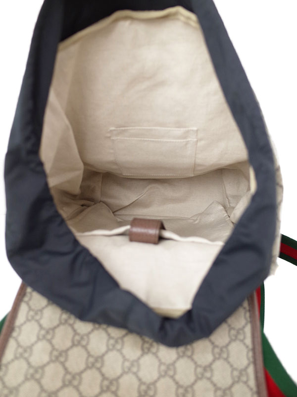 GUCCI グッチ『ソフト GGスプリーム キャンバス バックパック』473869 メンズ