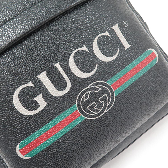 GUCCI グッチ GUCCIプリント レザーバックパック リュックサック 547834 0Y2BT 8163