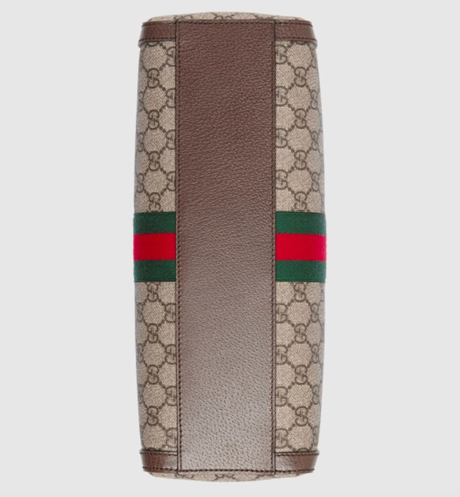 GUCCI グッチ エンボスロゴラゲージタグ付きボストンバッグ GG柄 ベージュ×ブラウン ショルダーバッグ ハンドバッグ 547953 9C2ST 8746