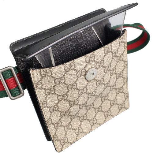 GUCCI グッチ ボディバッグ メンズ ベージュ エボニー 450956 K6RHX 9678