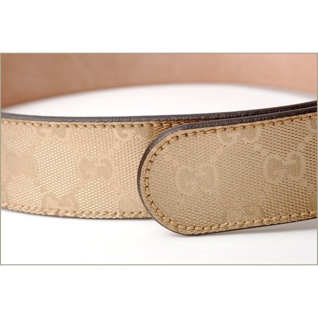 グッチ ベルト ユニセックス GUCCI GGバックル GGゴールド/メタリックゴールド 114876 サイズ85 アウトレット