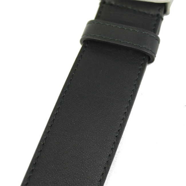 グッチ ベルト メンズ 387031 GUCCI カットアウトGバックル ブラック レザー 36インチ