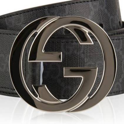 GUCCI グッチ  GG SUPREME スプリーム ベルト ブラック 56221-65580