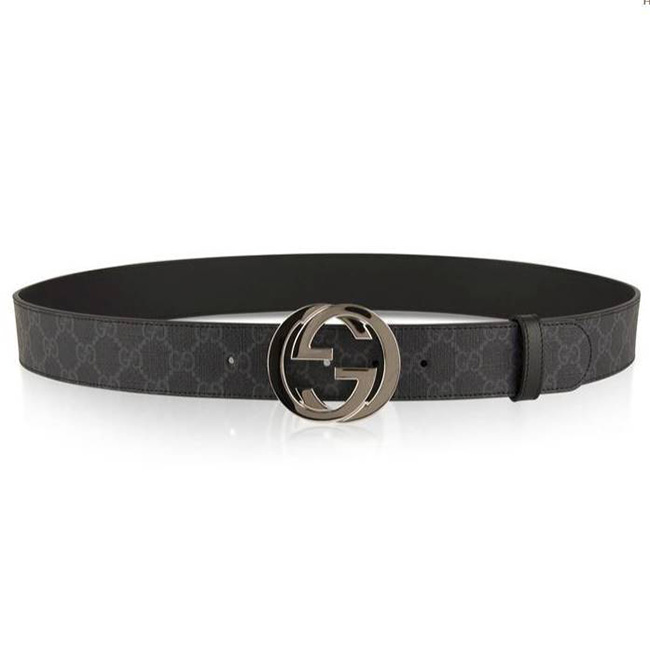 GUCCI グッチ  GG SUPREME スプリーム ベルト ブラック 56221-65580