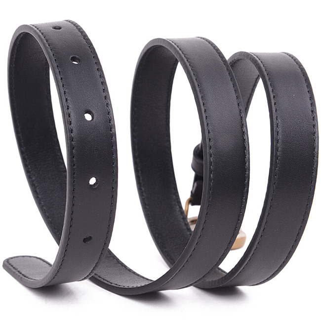 グッチ  GUCCI レザー ダブルGバックル ベルト Black 409417 AP00T 1000