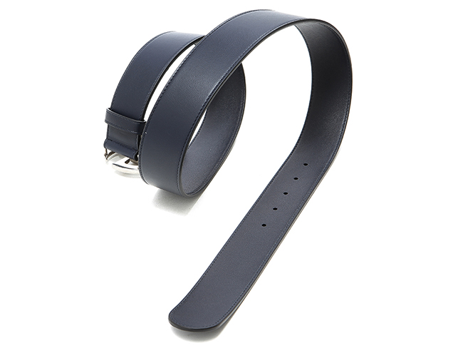 グッチ 《GUCCI》 ダブルGGシルバーバックル レザーベルト397660 AP00N 4009