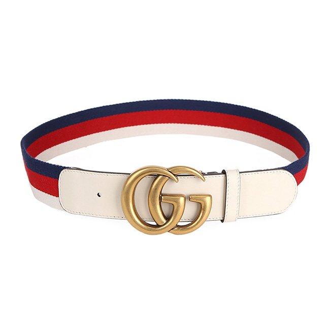 グッチ GUCCI Sylvieウェブリボン ダブルG ベルト409416 HE2MT 8351
