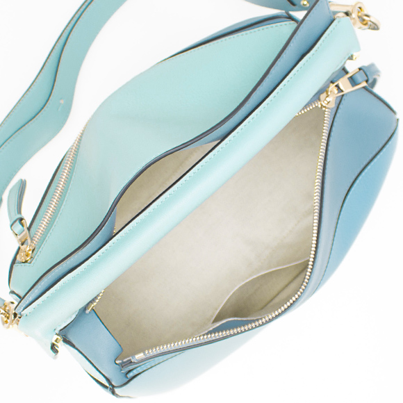 ロエベ LOEWE バッグ レディース 2WAYハンド/ショルダーバッグ PUZZLE BAG [パズル バッグ] アクアブルー/ライトブルー/ストーンブルー 322 30US20 6235