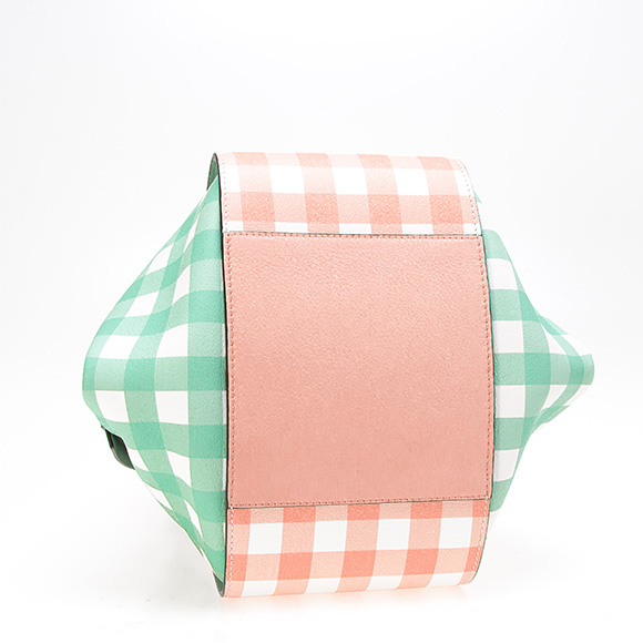 ロエベ LOEWE バッグ レディース 2WAYハンド/ショルダーバッグ サーモンピンク HAMMOCK GINGHAM SMALL [ハンモック スモールバッグ] 321 04 S35 7736