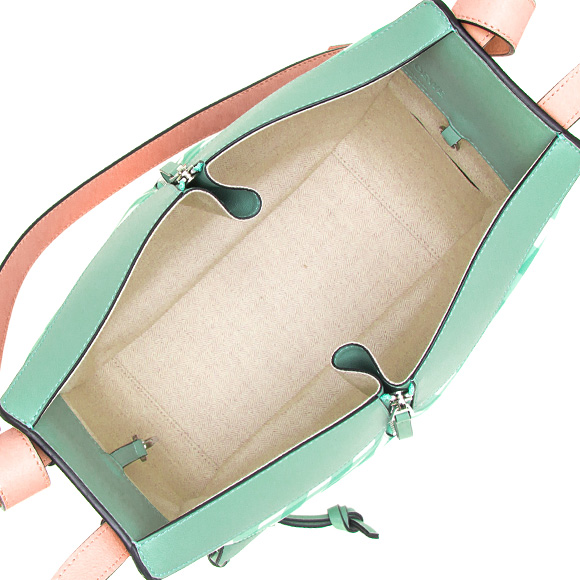 ロエベ LOEWE バッグ レディース 2WAYハンド/ショルダーバッグ サーモンピンク HAMMOCK GINGHAM SMALL [ハンモック スモールバッグ] 321 04 S35 7736