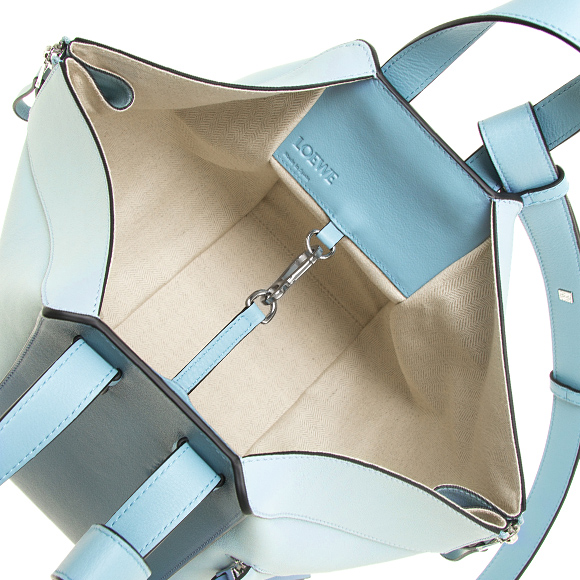 ロエベ LOEWE バッグ レディース 2WAYハンド/ショルダーバッグ ブルーマルチ HAMMOCK SMALL BAG [ハンモック スモールバッグ] 387 30TS35 8880