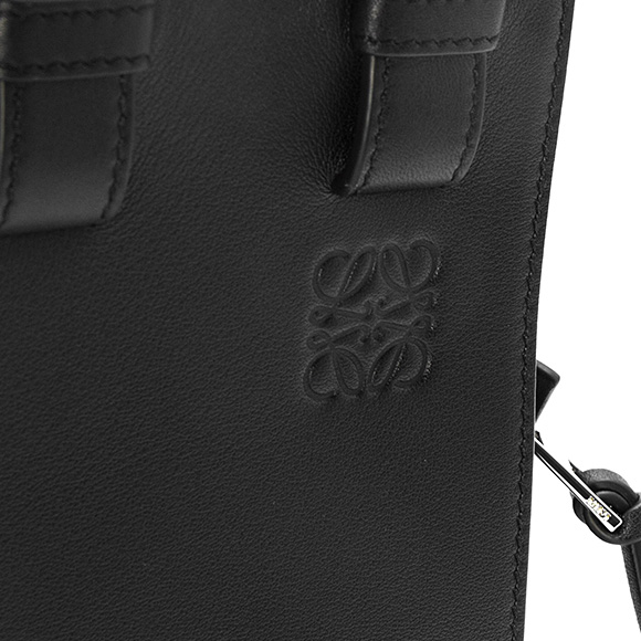 ロエベ LOEWE バッグ レディース 2WAYショルダーバッグ HAMMOCK SMALL BAG [ハンモック スモールバッグ] ブラック 黒 38730 S35 1100 BLACK 