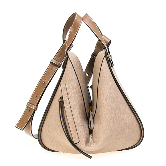 ロエベ LOEWE バッグ レディース 2WAYハンド/ショルダーバッグ サンドベージュ×ミンクブラウン HAMMOCK SMALL [ハンモック スモールバッグ] 38712KBN60 2566