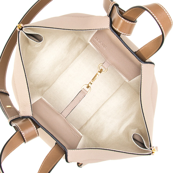 ロエベ LOEWE バッグ レディース 2WAYハンド/ショルダーバッグ サンドベージュ×ミンクブラウン HAMMOCK SMALL [ハンモック スモールバッグ] 38712KBN60 2566