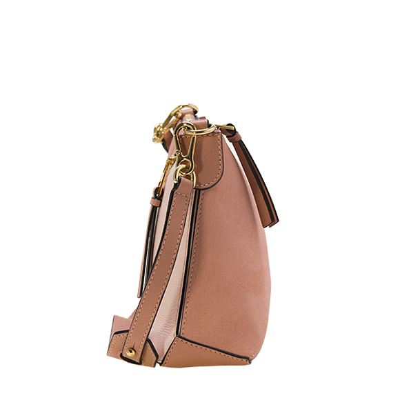 ロエベ LOEWE バッグ レディース ショルダーバッグ PUZZLE MINI BAG [パズル ミニバッグ] ブラッシュピンクマルチ 322 61TS74 9189 
