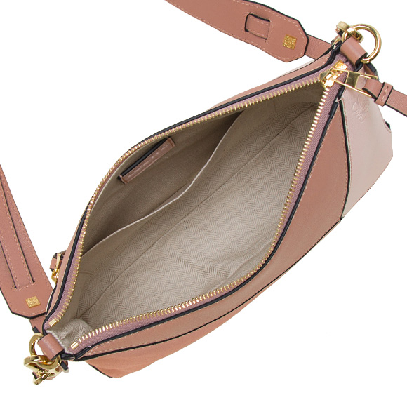 ロエベ LOEWE バッグ レディース ショルダーバッグ PUZZLE MINI BAG [パズル ミニバッグ] ブラッシュピンクマルチ 322 61TS74 9189 